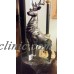 Black Yukon Resin Deer Figurine    222756502517